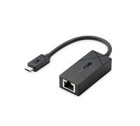 [Diseñado para Microsoft Surface] Adaptador Cable Matters USB-C a Ethernet de 2.5 Gbps (adaptador USB-C a red, adaptador Ethernet a USB-C de 2.5 g) en negro