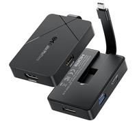 [Diseñado para Microsoft Surface] Cable Matters 4 en 1 USB C Hub HDMI 4K a 60Hz 100W de carga, 10Gbps USB y USB-C, compatible con Surface Pro, Surface Laptop, Surface Book con USB-C o Thunderbolt 4