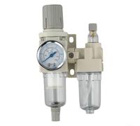Diseñado para una combinación eficiente de filtro de aire comprimido y separador de trampa de aceite de agua (1/4 pulgadas)