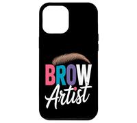 Diseñador de cejas colorido artista de cejas Carcasa para iPhone 12 Pro Max