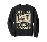 Diseñador Oficial de Campo Joke Men Disc Golf Sudadera