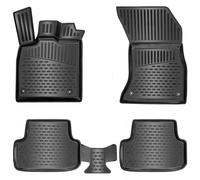 Diseño 3D Alfombrillas de Goma Kit para VW Golf 4 (IV) 1997-2003 Extra Alto 5cm