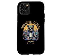 Diseño Abstracto de Yoga Zen Bear Chill de Idaho Springs, Colorado Carcasa para iPhone 11 Pro