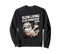 Diseño Acogedor de Perezoso para entusiastas de la Vida Lenta Sudadera