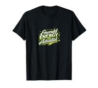 Diseño Activado por energía Esmeralda el 17 de Marzo Camiseta