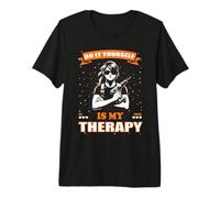 Diseño Artesano: Do it Yourself is my Therapy! Camiseta Premium