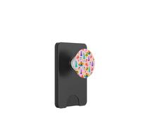 Diseño artístico Colorido del Horizonte de Nueva York PopSockets PopWallet para MagSafe