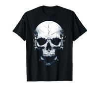 Diseño artístico de Calavera con diseño de Arte rupestre para Hombres y Mujeres Camiseta