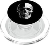 Diseño artístico de Calavera con diseño de Arte rupestre para Hombres y Mujeres PopSockets PopGrip para MagSafe