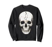 Diseño artístico de Calavera con diseño de Arte rupestre para Hombres y Mujeres Sudadera