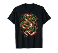 Diseño artístico de fantasía del dragón Mexicano intrépido del Orgullo de México Camiseta