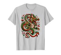 Diseño artístico de fantasía del dragón Mexicano intrépido del Orgullo de México Camiseta