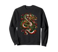 Diseño artístico de fantasía del dragón Mexicano intrépido del Orgullo de México Sudadera