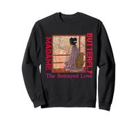 Diseño artístico de la ópera Madame Butterfly The Betrayed Love Sudadera