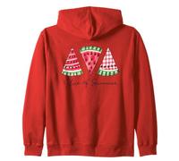 Diseño artístico de sandía de verano Sudadera con Capucha