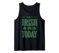 Diseño Atrevido de celebración de tréboles de Irish Today Camiseta sin Mangas