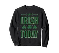 Diseño Atrevido de celebración de tréboles de Irish Today Sudadera