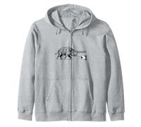 Diseño Boop The Angry Bore para Amantes de los Animales y diversión Sudadera con Capucha