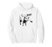 Diseño Boop The Angry Bull para Amantes de los Animales y diversión Sudadera con Capucha