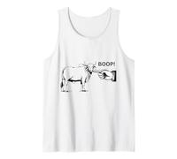 Diseño Boop The Angry Bull para Amantes de los Animales y Momentos Divertidos Camiseta sin Mangas