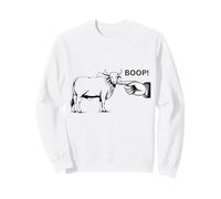 Diseño Boop The Angry Bull para Amantes de los Animales y Momentos Divertidos Sudadera