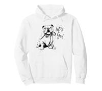 Diseño Bulldog Inglés Let's Go! - Diseño Bulldog Inglés Sudadera con Capucha