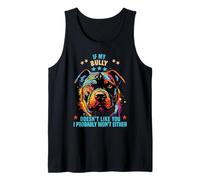 Diseño Bully Dog Lover para dueño de Perro American Bully Camiseta sin Mangas
