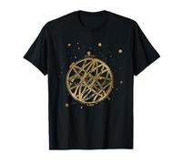 Diseño celestial para los fanáticos de la astronomía, astrología estrella Camiseta