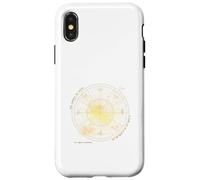 Diseño celestial para los fanáticos de la astronomía, astrología estrella Carcasa para iPhone X/XS