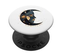 Diseño celestial para los fanáticos de la astronomía, astrología estrella PopSockets PopGrip Adhesivo