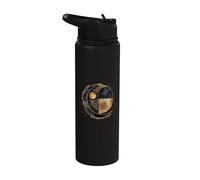 Diseño celestial para los fanáticos de la astronomía, astrología estrella Stainless Steel Insulated Water Bottle