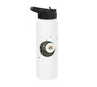 Diseño celestial para los fanáticos de la astronomía, astrología estrella Stainless Steel Insulated Water Bottle