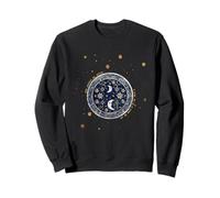 Diseño celestial para los fanáticos de la astronomía, astrología estrella Sudadera