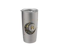 Diseño celestial para los fanáticos de la astronomía, astrología estrella Vaso térmico de acero inoxidable de doble pared