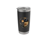 Diseño celestial para los fanáticos de la astronomía, astrología estrella Vaso térmico de acero inoxidable de doble pared