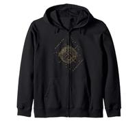 Diseño celestial para los fanáticos de la astronomía, la astrología, Ster Sudadera con Capucha