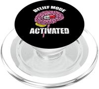 Diseño Cerebral Placebo Activado por Modo de creencia PopSockets PopGrip para MagSafe
