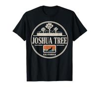 Diseño Circular de Joshua Tree California Camiseta