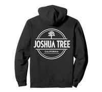 Diseño Circular de Joshua Tree California Sudadera con Capucha