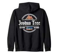 Diseño Circular de Joshua Tree California Sudadera con Capucha