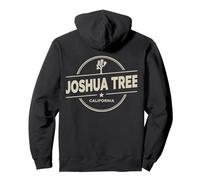 Diseño Circular de Joshua Tree California Sudadera con Capucha