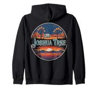 Diseño Circular de Joshua Tree California Sudadera con Capucha