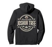 Diseño Circular de Joshua Tree California Sudadera con Capucha