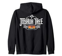 Diseño Circular de Joshua Tree California Sudadera con Capucha