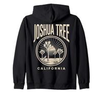 Diseño Circular de Joshua Tree California Sudadera con Capucha