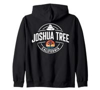 Diseño Circular de Joshua Tree California Sudadera con Capucha