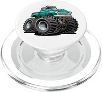 Diseño clásico de camioneta Pick-up 4x4 de Estilo Vintage Todoterreno PopSockets PopGrip para MagSafe