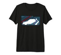 Diseño clásico de Coches de Carreras de Rally de Las Leyendas del Grupo B Camiseta Premium