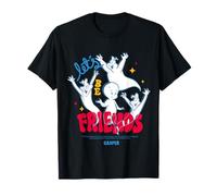 Diseño clásico de la película Let's Be Friends Casper Camiseta
