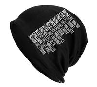 Diseño Clásico Sombrero Suave Héroes Negros, Historia Negra, Afroamericanos Gorro De Invierno Absorber El Sudor Beanie De Punto para Cáncer, Hombre, Andar En Bicicleta